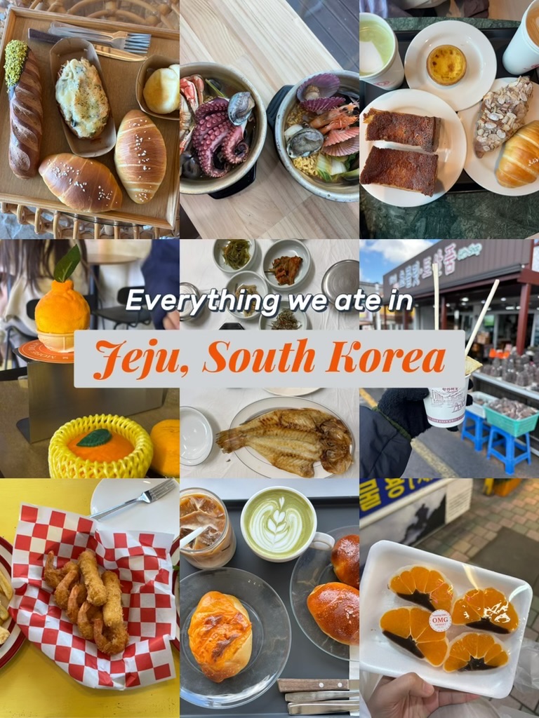 Everything We Ate in Jeju: 16 Food Spots to Try