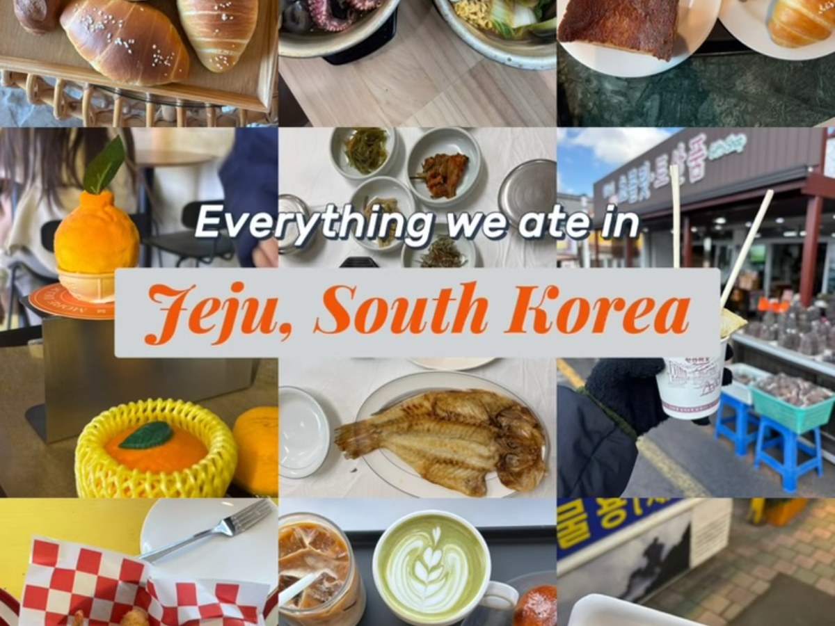 Everything We Ate in Jeju: 16 Food Spots to Try